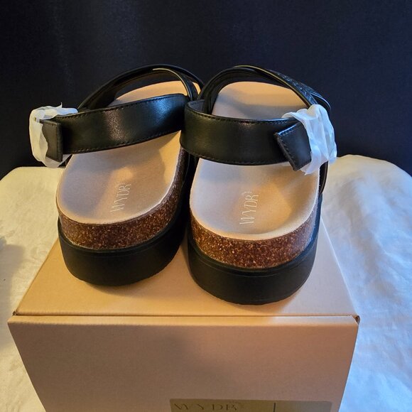 WYDR Monti Criss-Cross Footbed Sandals - Picture 3 of 6